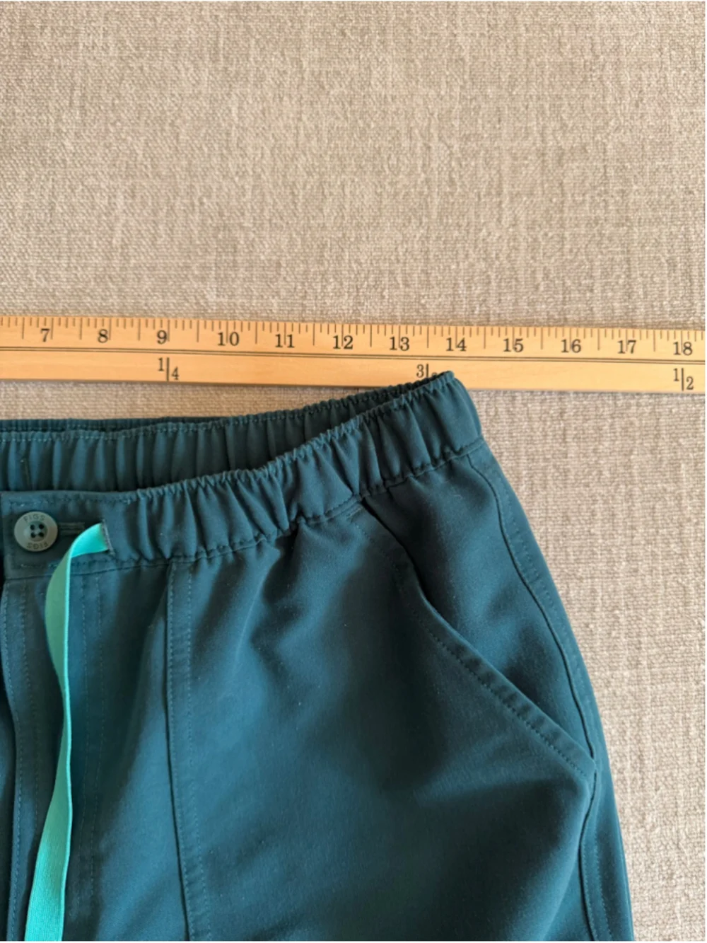 Figs Cairo Straight-Leg Scrub Pant Caribbean Blue Mens medium 2 pair